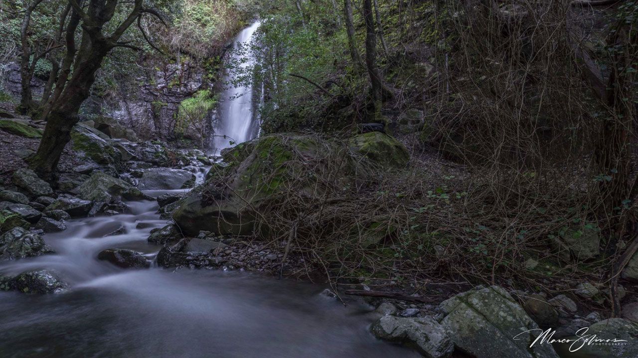 Cascata Istrampu de Massabari - Veduta laterale - foto di Marco Solinas