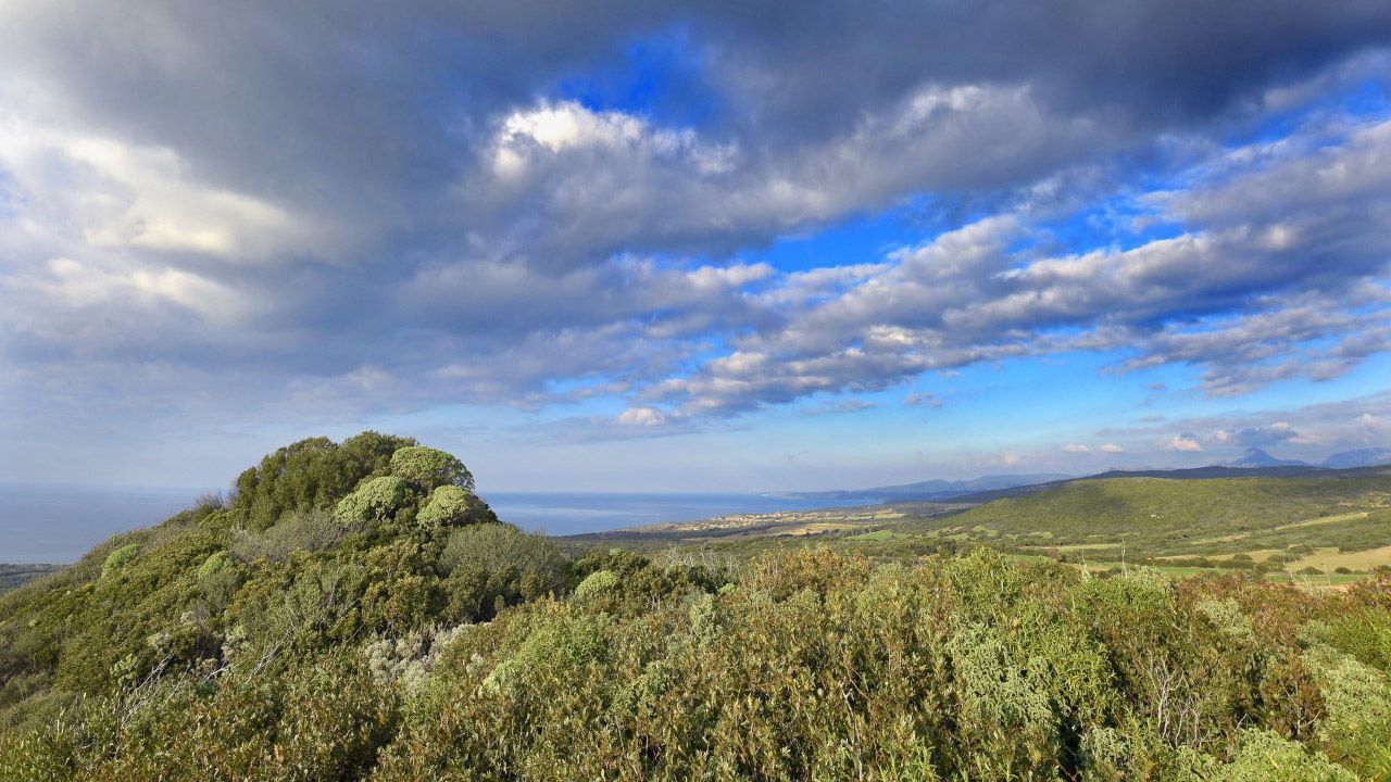 Nuraghe Narocci, panorama (foto dal sito www.arbusturismo.it)